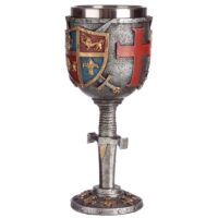 CÁLIZ ESCUDO MEDIEVAL - Imagen 4