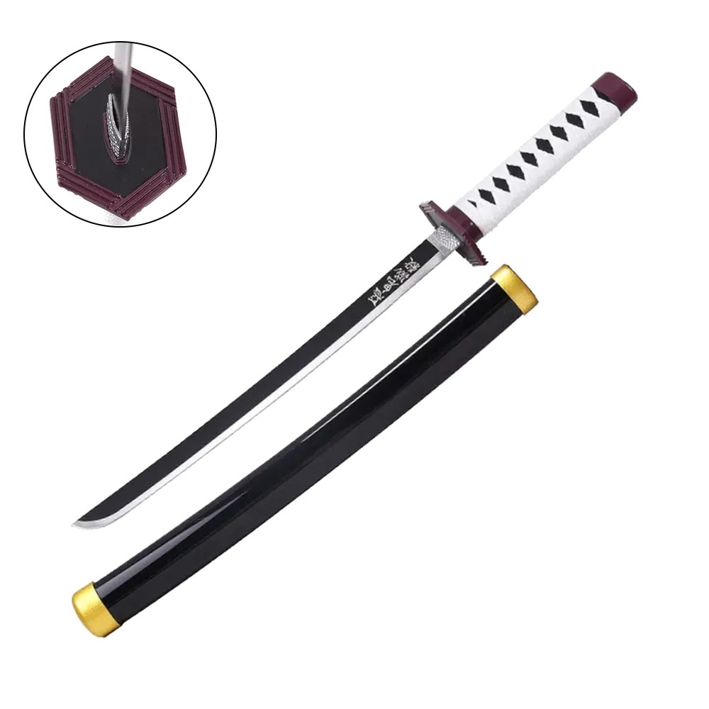 KATANA MINI DE GIYU TOMIOKA, DEMON SLAYER - ESPADA IMPERIAL