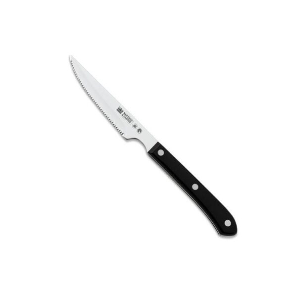 CUCHILLO CHULETERO, MANGO POM NEGRO (11.5CM)