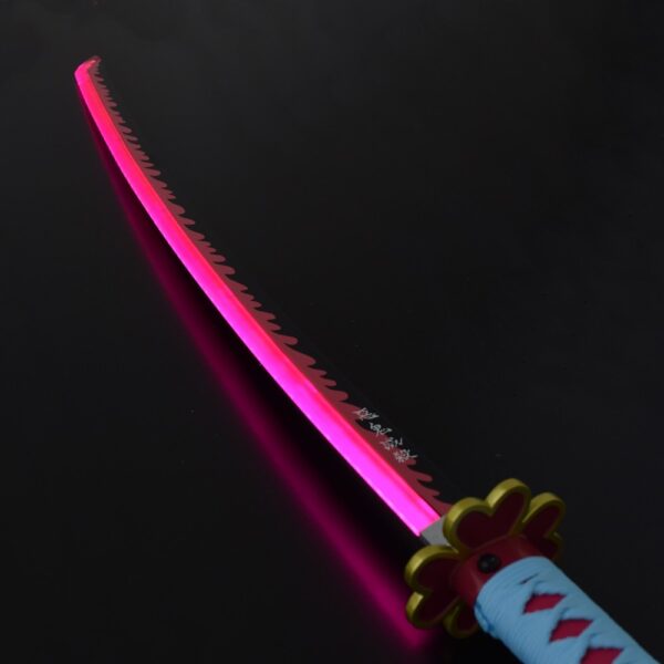 KATANA DE MITSURI KANROJI, HOJA DE ACERO Y LUZ LED, DEMON SLAYER (copia) - Imagen 3