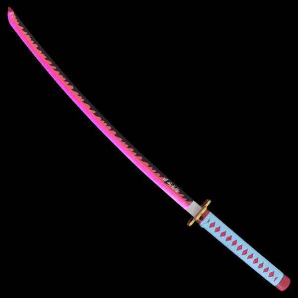 KATANA DE MITSURI KANROJI, HOJA DE ACERO Y LUZ LED, DEMON SLAYER (copia) - Imagen 2