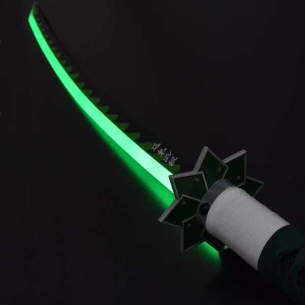 KATANA DE SANEMI SHINAZUGAWA, HOJA DE ACERO Y LUZ LED, DEMON SLAYER - Imagen 4