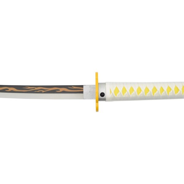 KATANA DE ZENITSU AGATSUMA, HOJA DE ACERO Y LUZ LED, DEMON SLAYER - Imagen 3